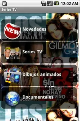 Series TV android App screenshot 0